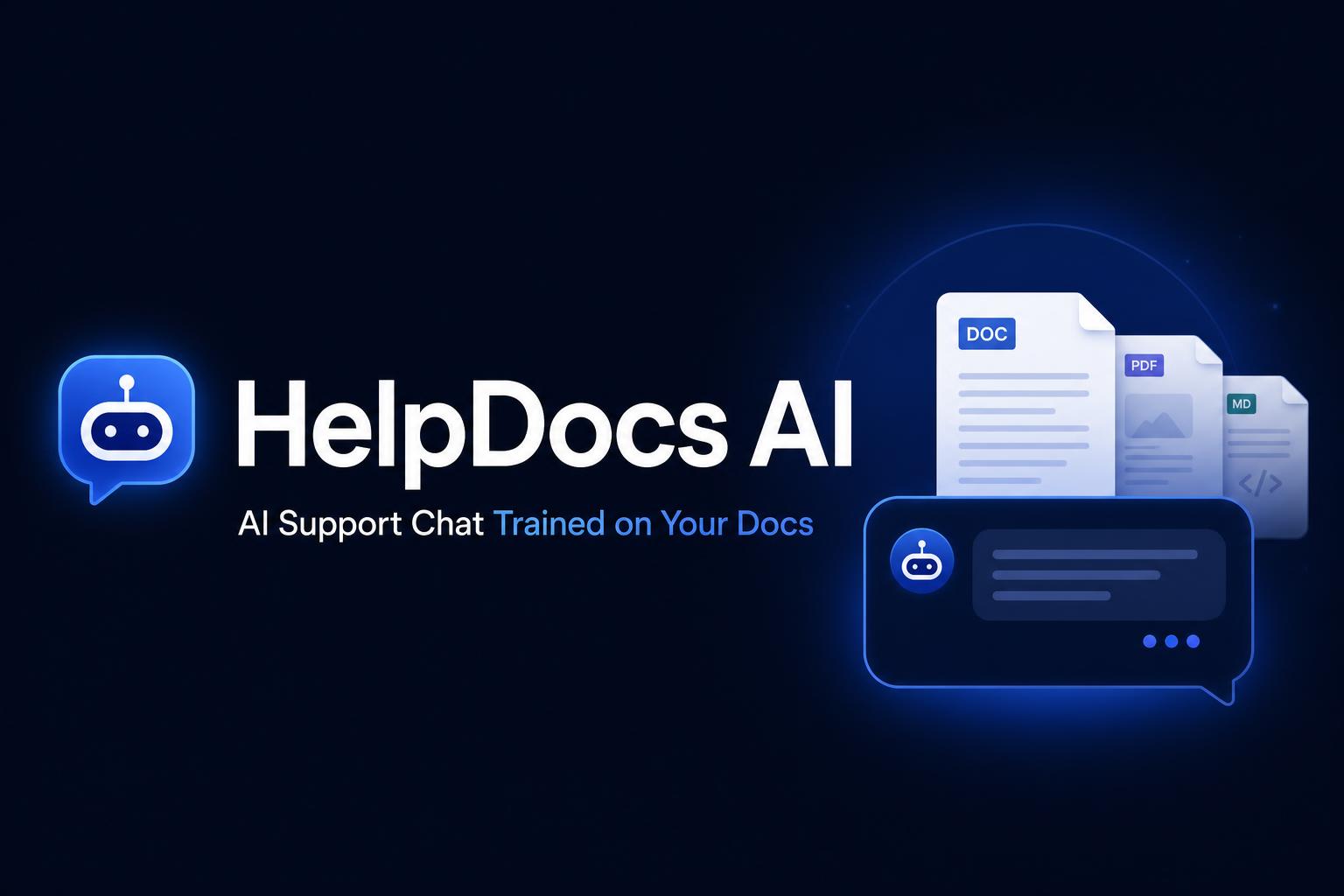 HelpDocs AI - AI Support Chat Trained on Your Docs